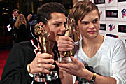 DIVAs als "New Talent of the Year" für Wilson Gonzales und Jimi Blue Ochsenkecht (Foto. Martin Schmitz)